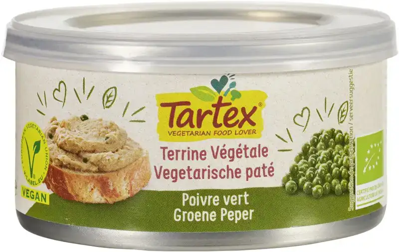 Vegan paté groene peper