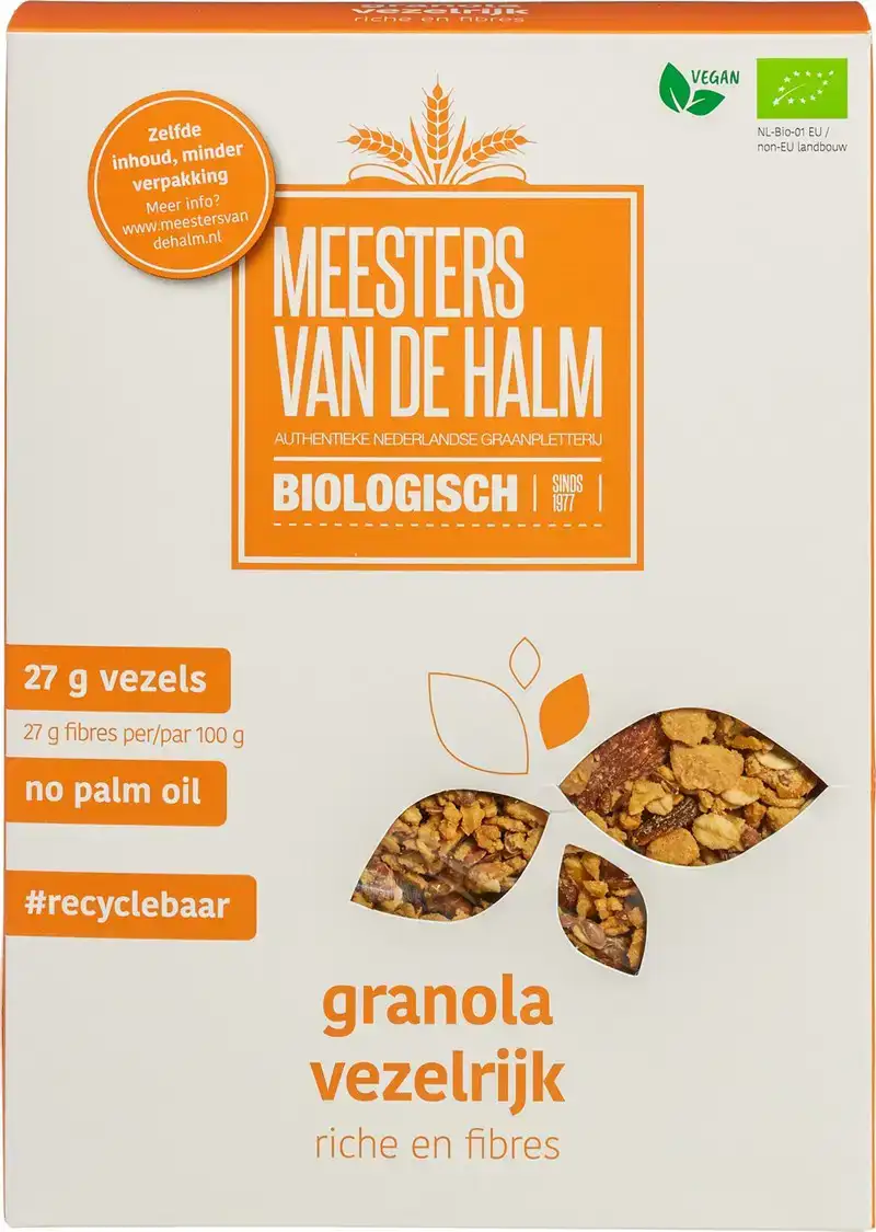 Vezelrijke granola