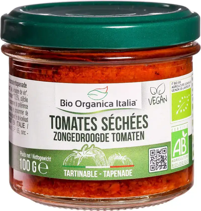 Zongedroogde tomatentapenade