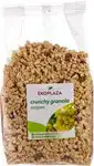 Crunchy granola haver rozijnen