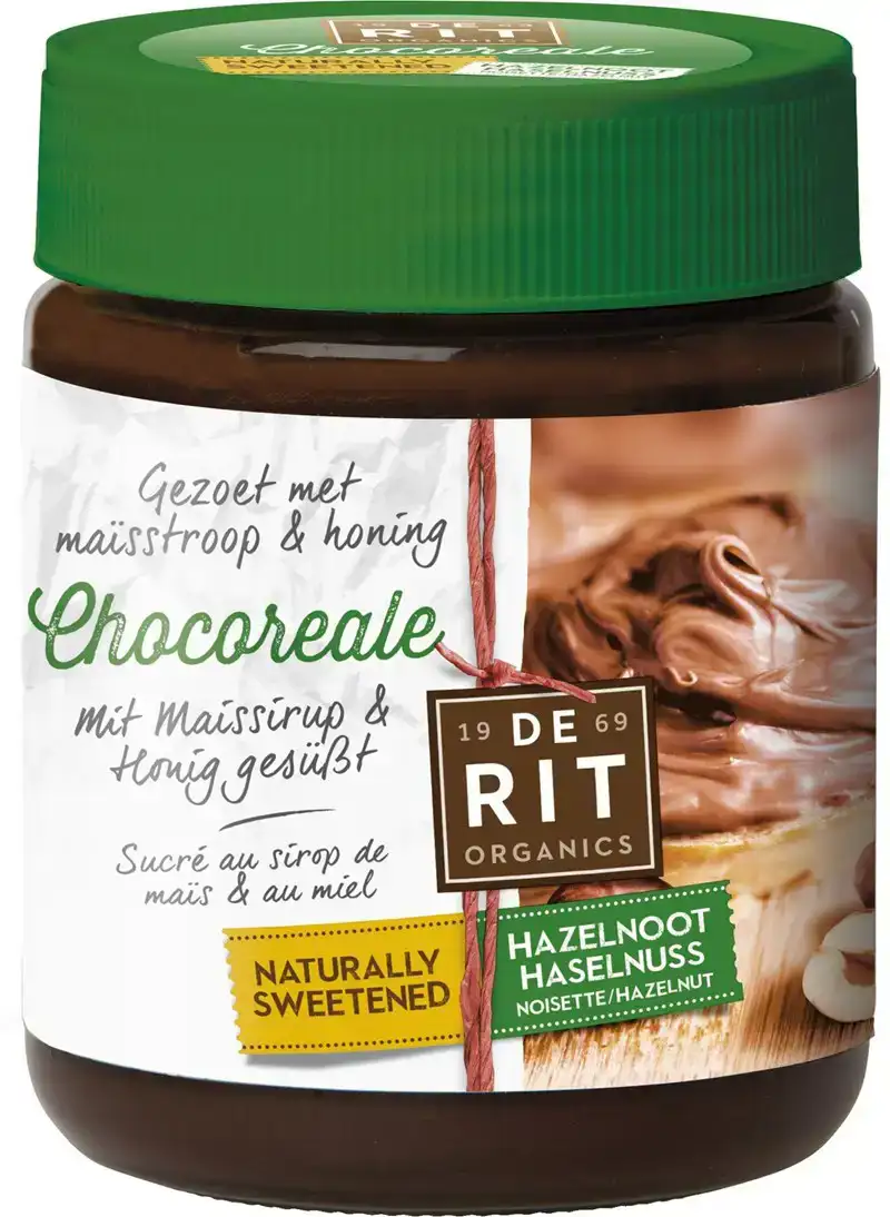 Chocoreale hazelnootpasta natuurlijk gezoet