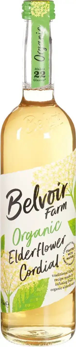 Elderflower cordial