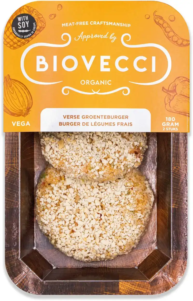 Verse groenteburger