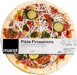 Vegan pizza primavera