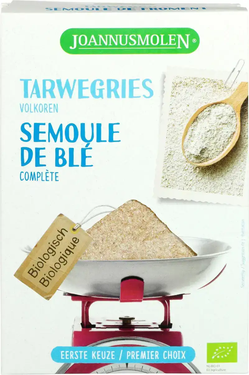 Volkoren tarwegries