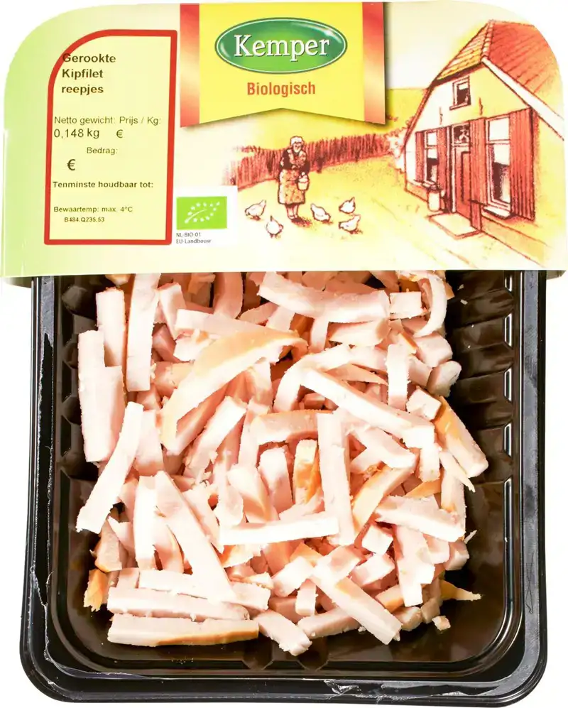 Gerookte kipreepjes