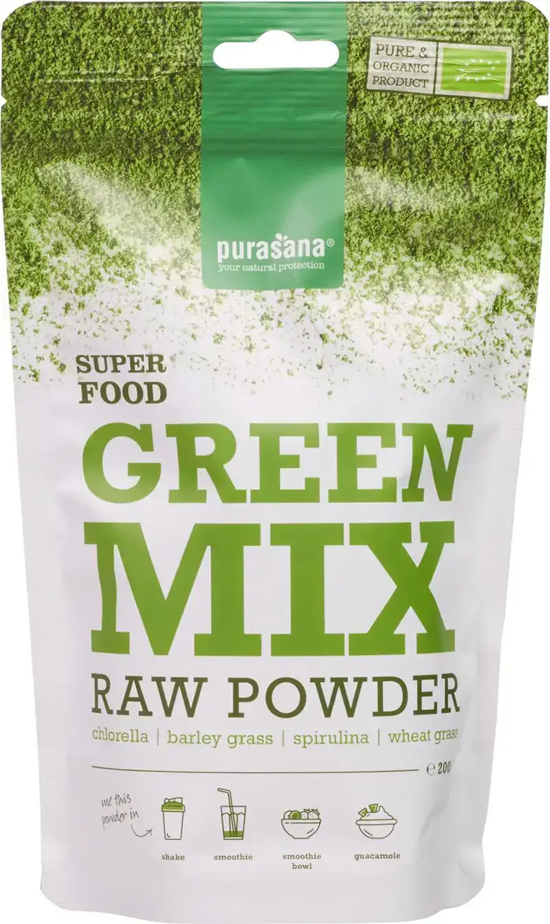 RAW green mix poeder