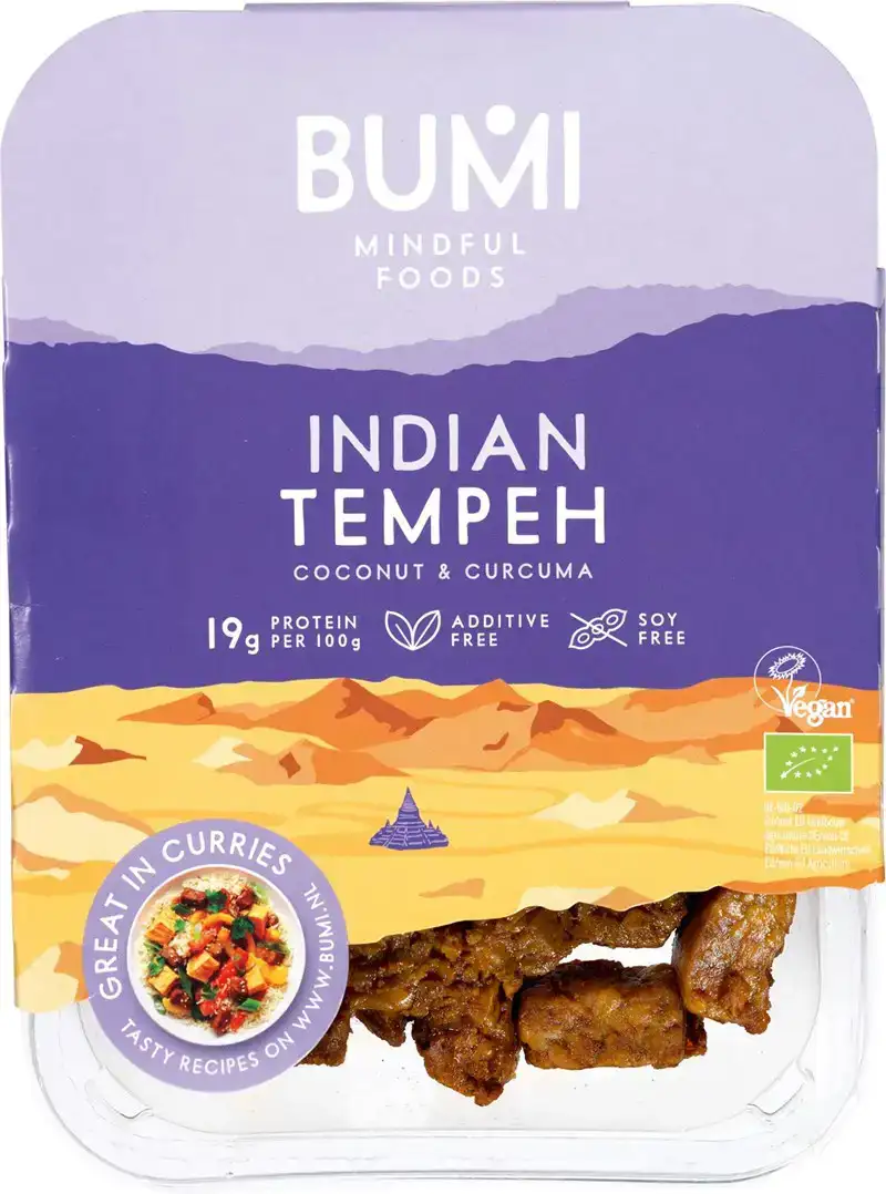Lupine tempeh Indiaas