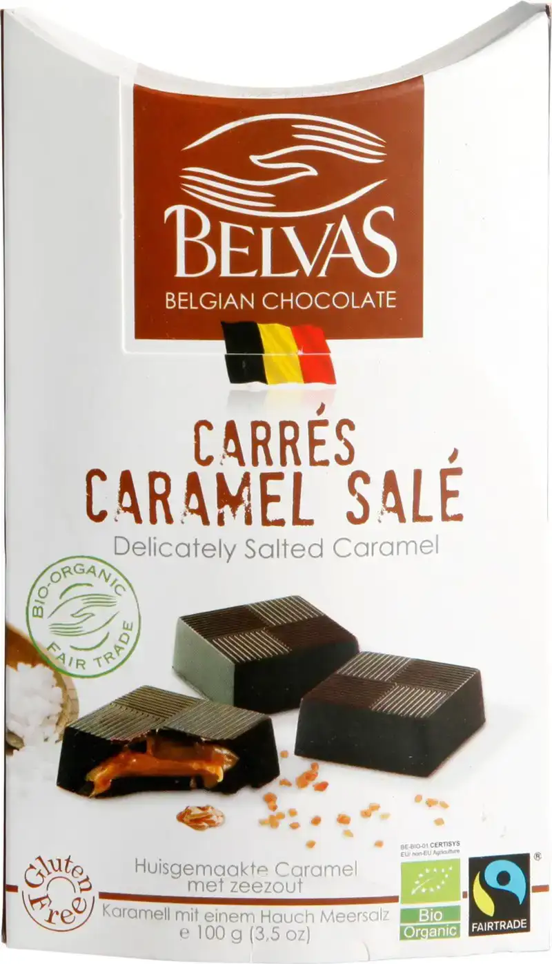 Chocoladebonbons salted caramel