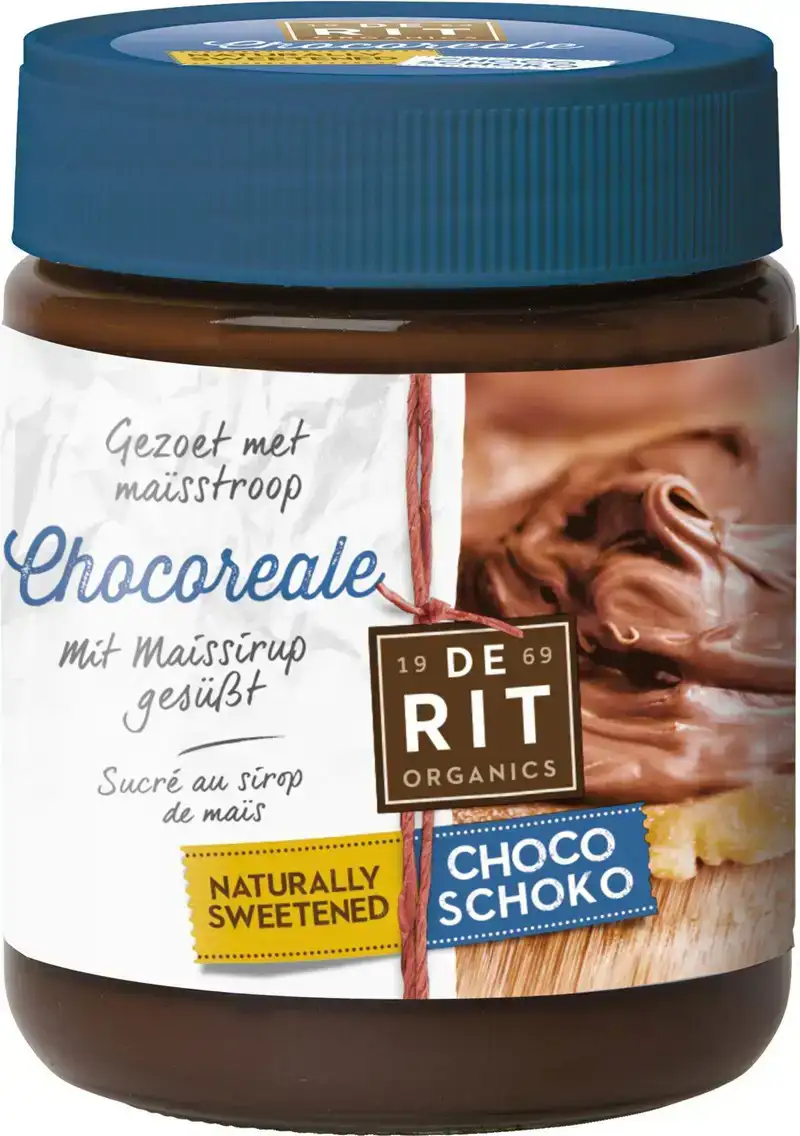 Chocoreale chocopasta natuurlijk gezoet