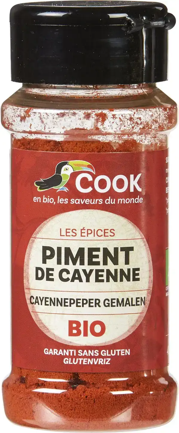Gemalen cayennepeper