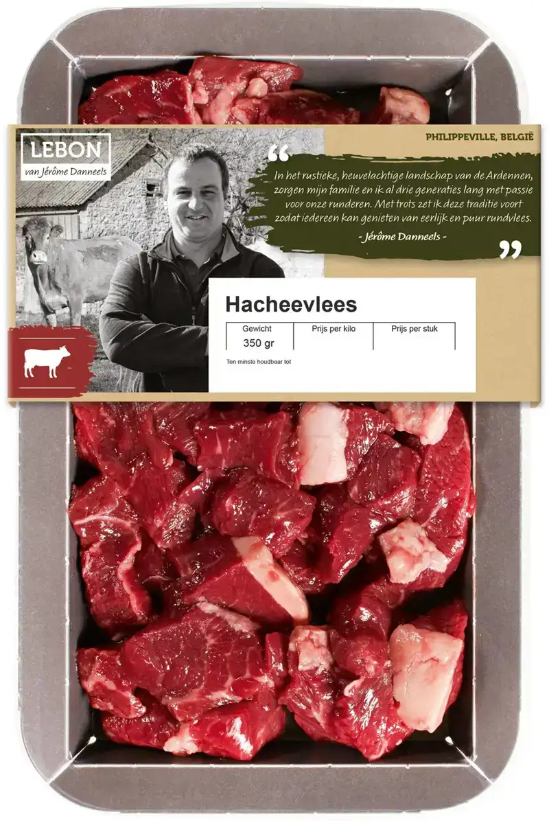 Runder hacheevlees