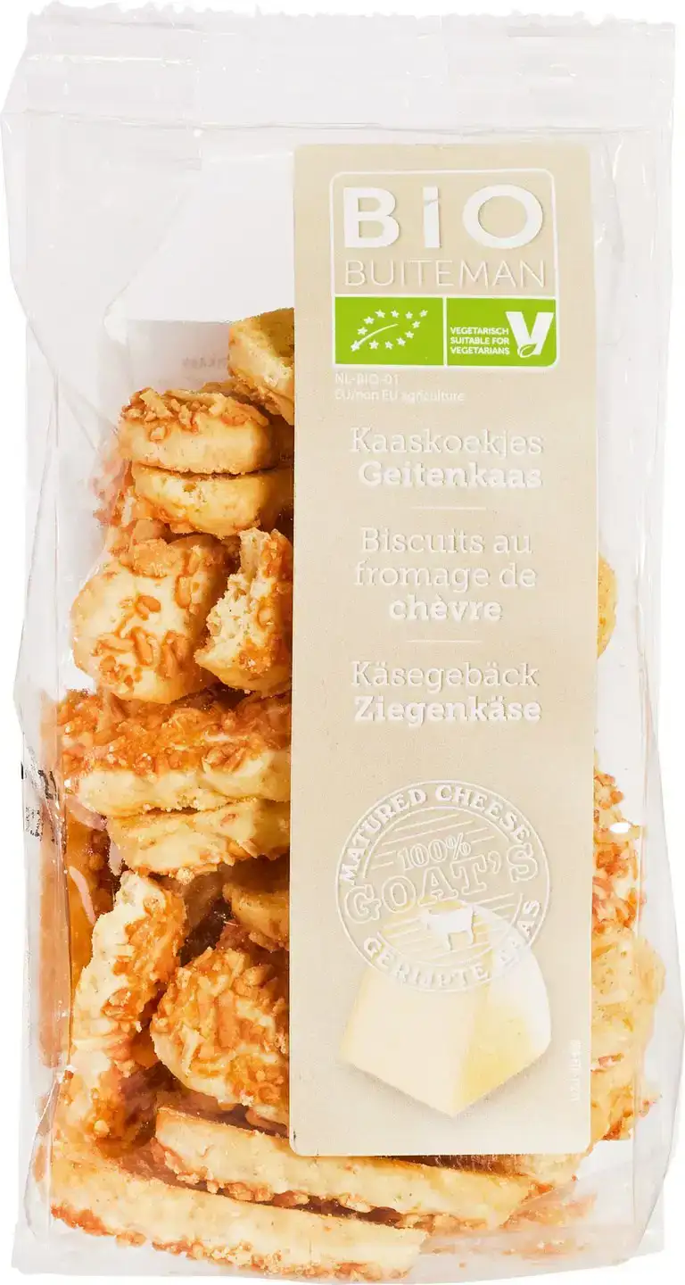 Geitenkaaskoekjes
