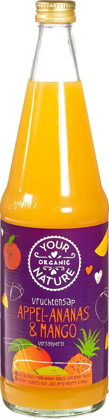 Vruchtensap appel, ananas & mango