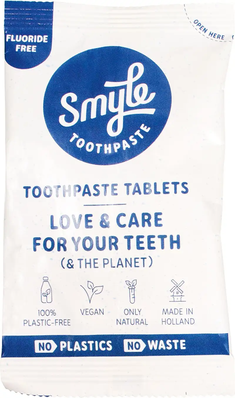 Tandpastatabletten zonder fluoride navul