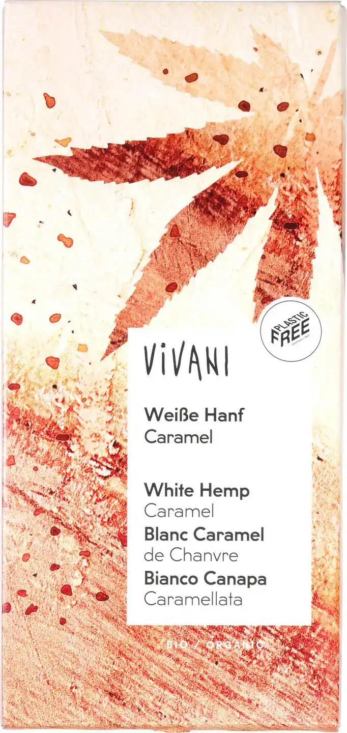 Witte chocolade hennep karamel