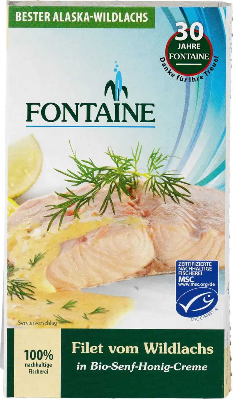 Wilde Zalm honing-mosterdsaus
