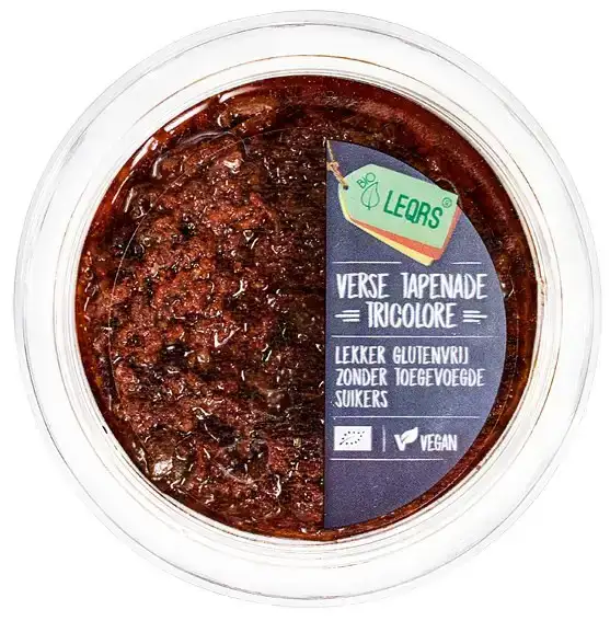 Verse tapenade tricolore