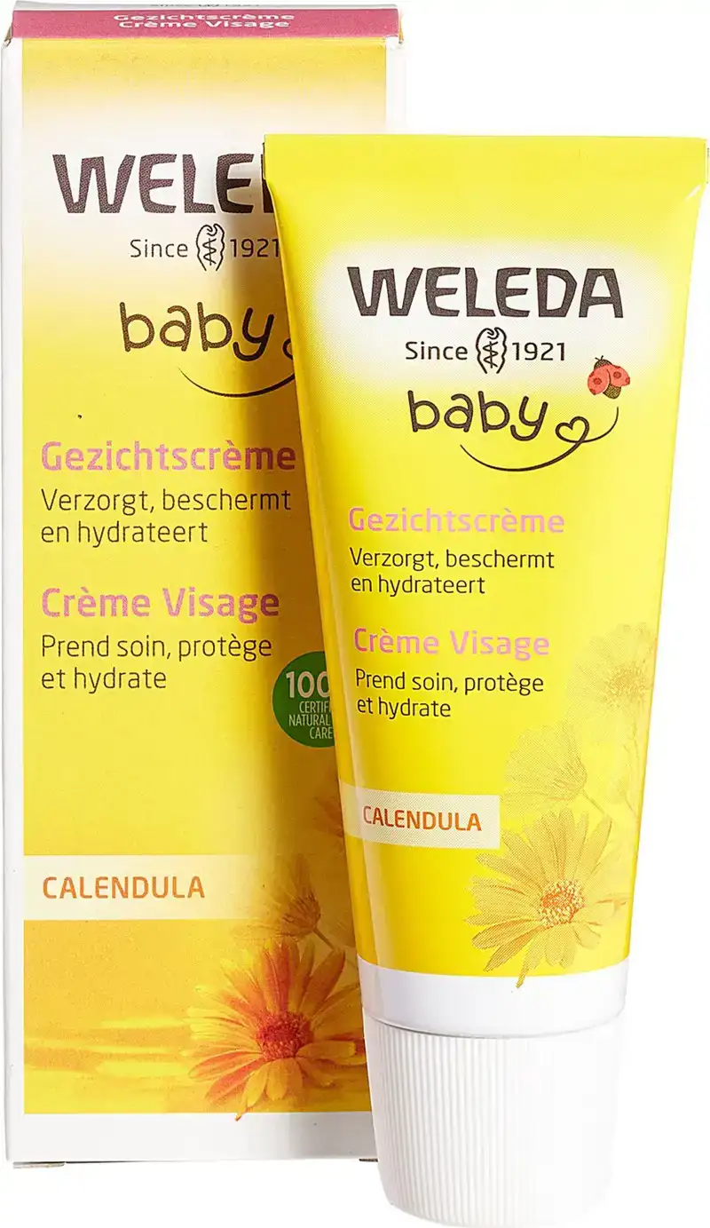 Baby gezichtscrème calendula