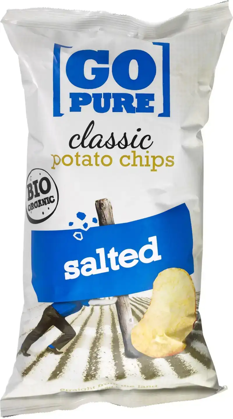 Classic chips salted