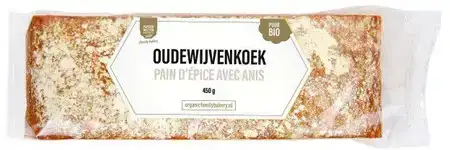 Oudewijvenkoek Bio (per stuk)