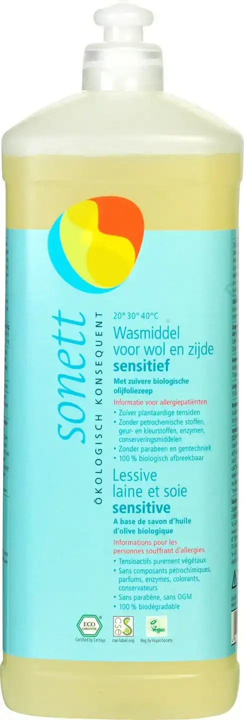 Wasmiddel wol & zijde sensitive