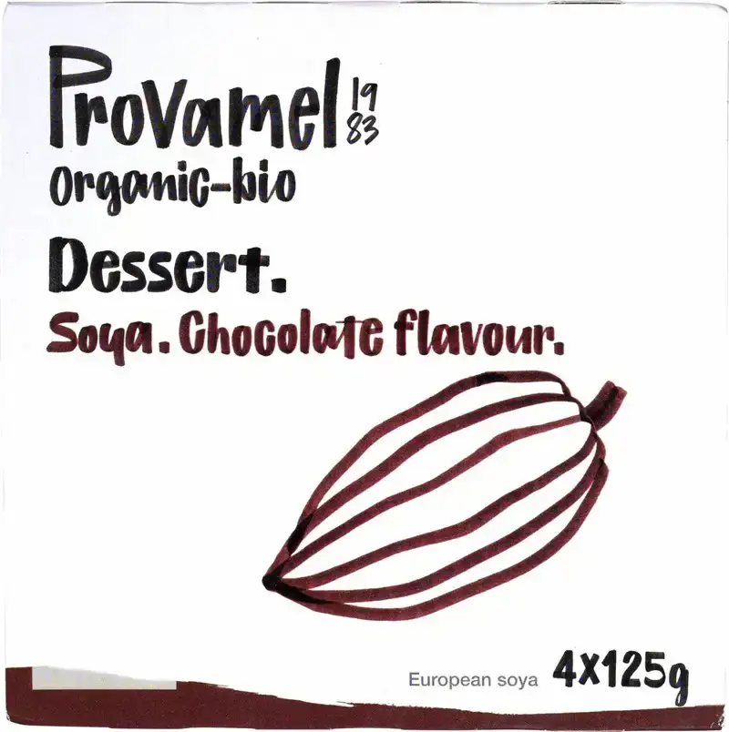 Sojadessert chocolade