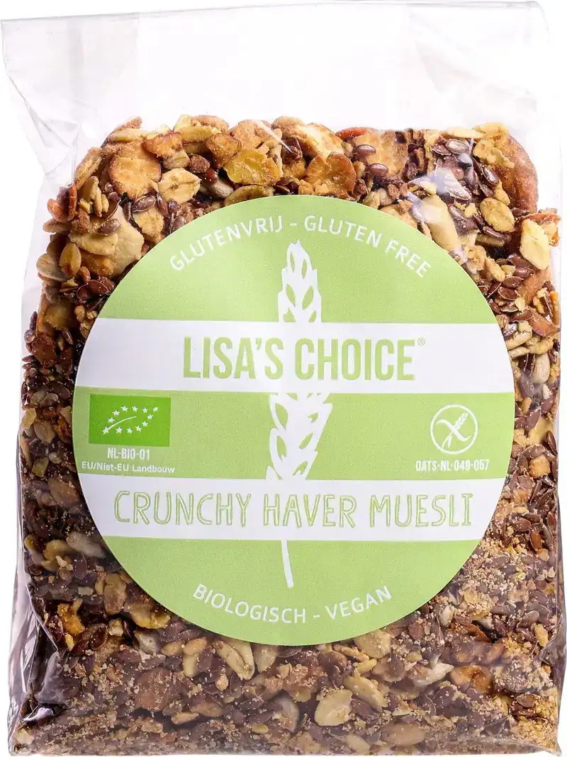 Glutenvrije crunchy havermuesli