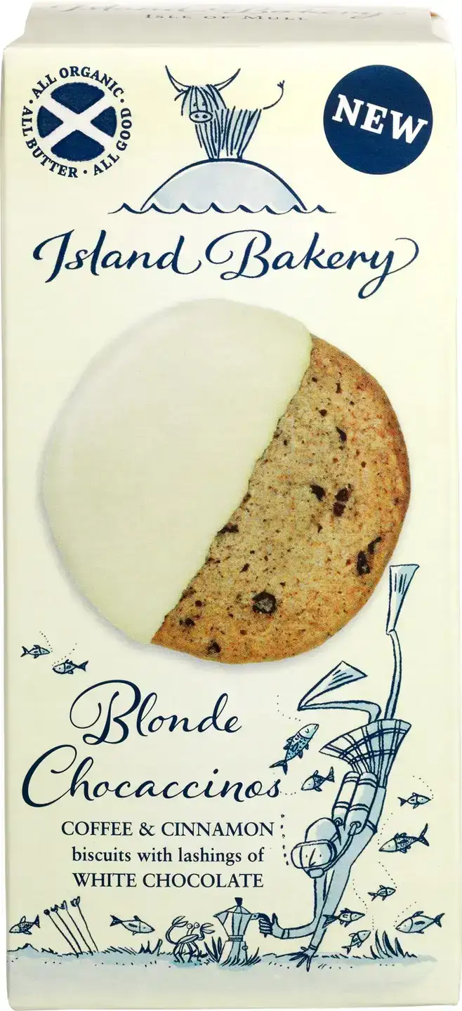 Koffiekoekjes kaneel witte chocolade
