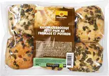 Maisbrood kaas-pompoenpit