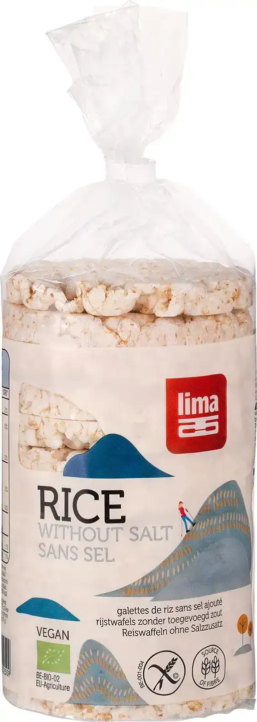 Ongezouten rijstwafels