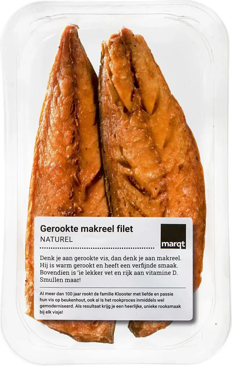Gerookte makreel filet
