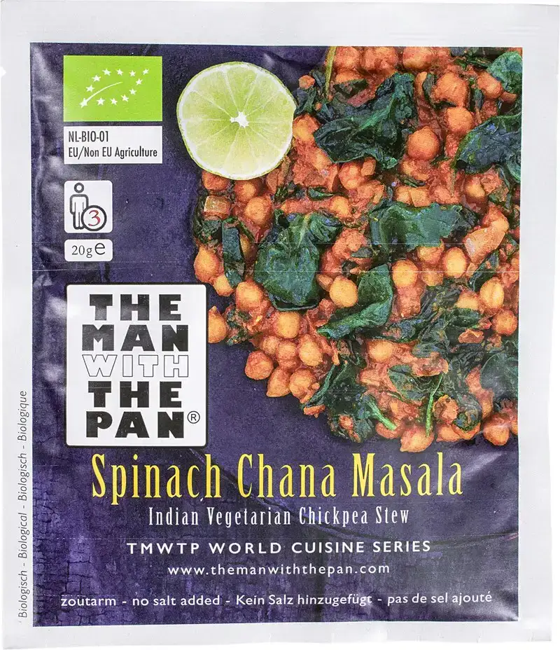 Kruidenmix Spinazie Chana Masala