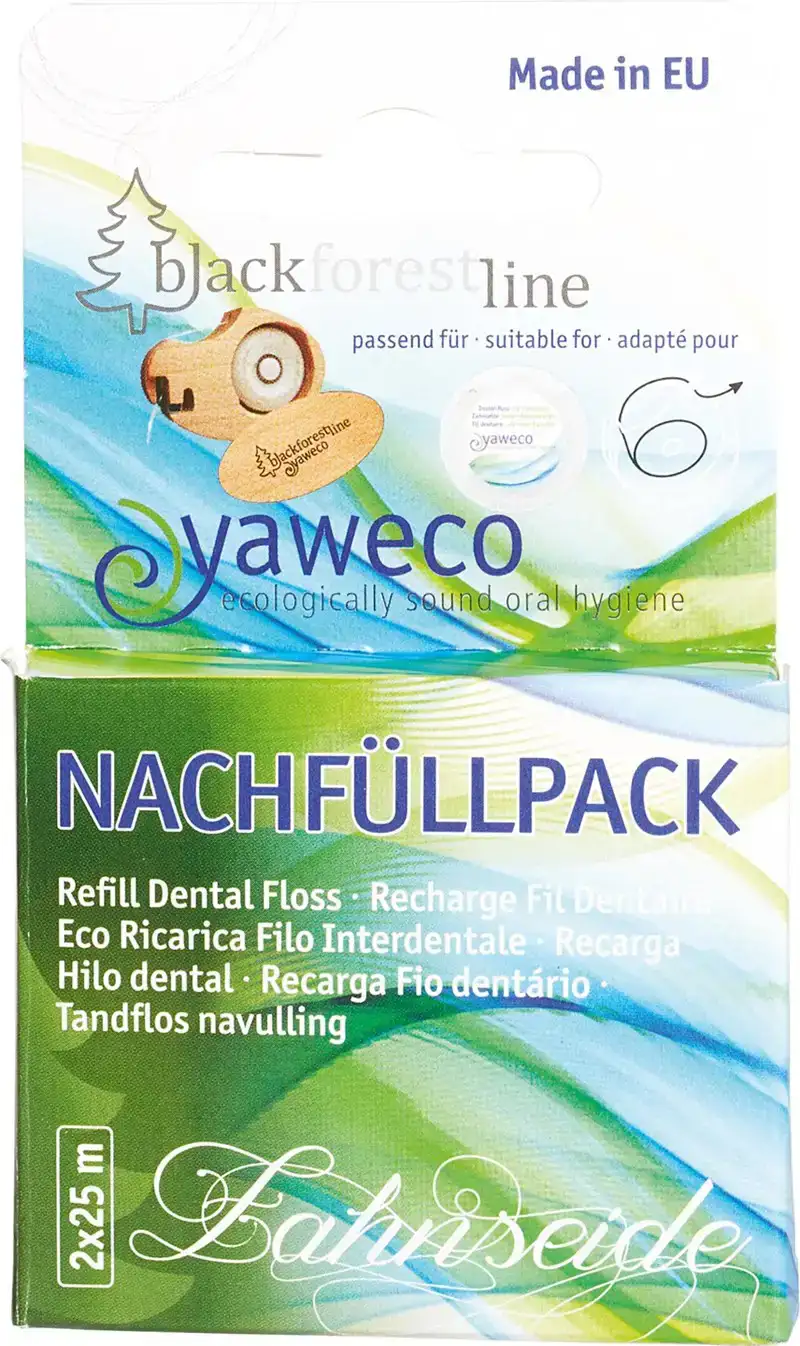 Tandfloszijde bijenwas navulling