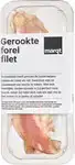 Gerookte forelfilet