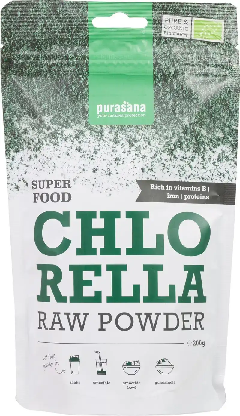 RAW chlorella poeder