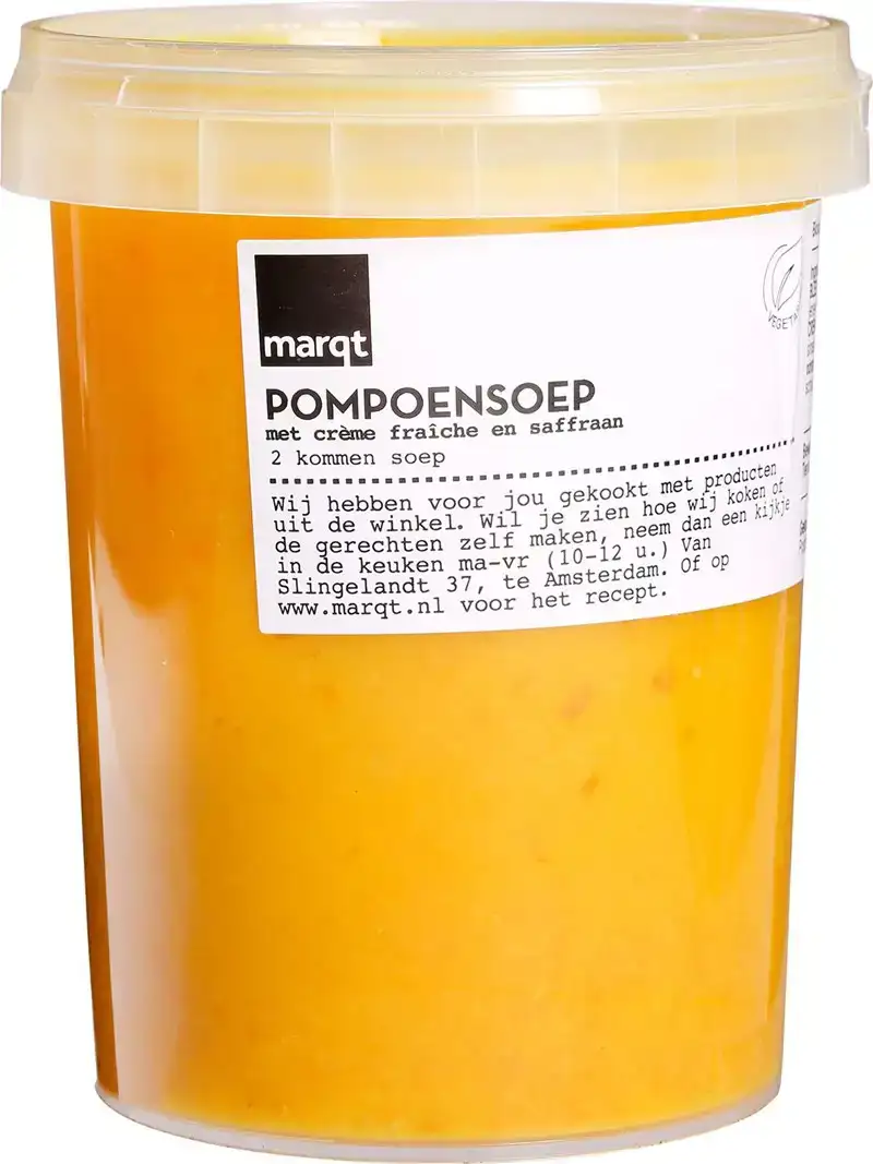 Romige pompoensoep