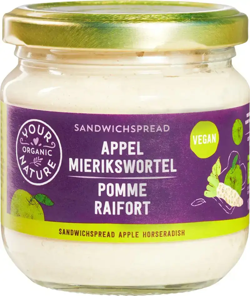 Sandwichspread appel mierikswortel
