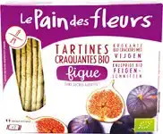 Glutenvrije krokante crackers vijgen