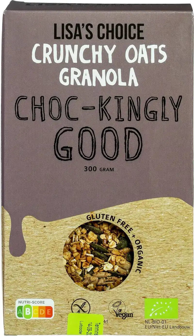 Glutenvrije granola choc-kingly good