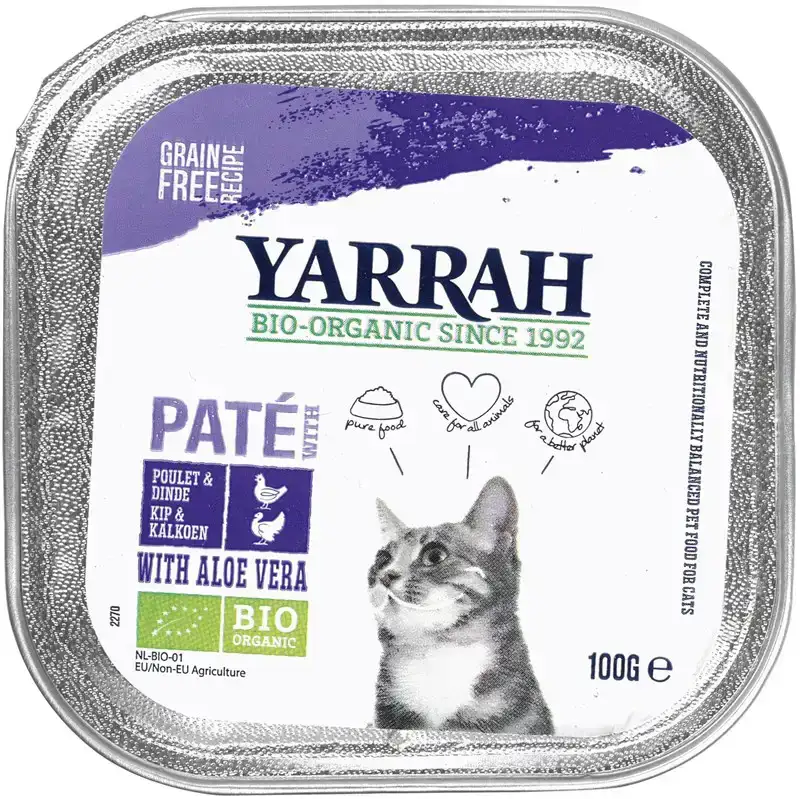 Kattenpaté kip kalkoen
