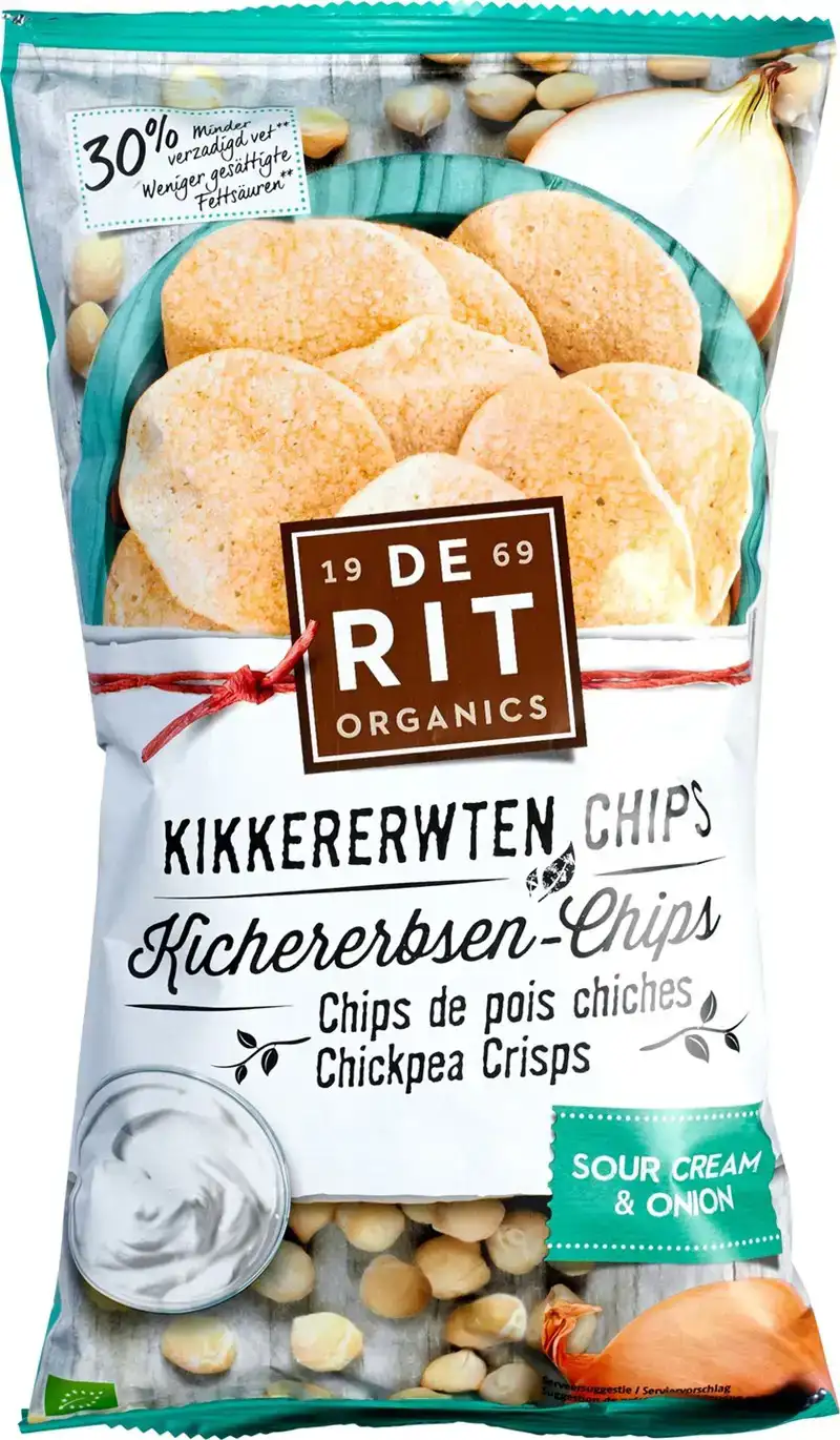 Kikkererwtenchips sour cream onion