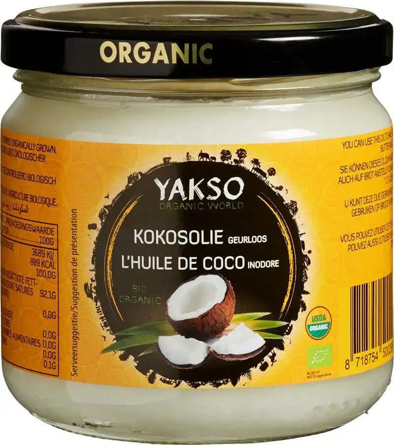 Kokosolie geurloos