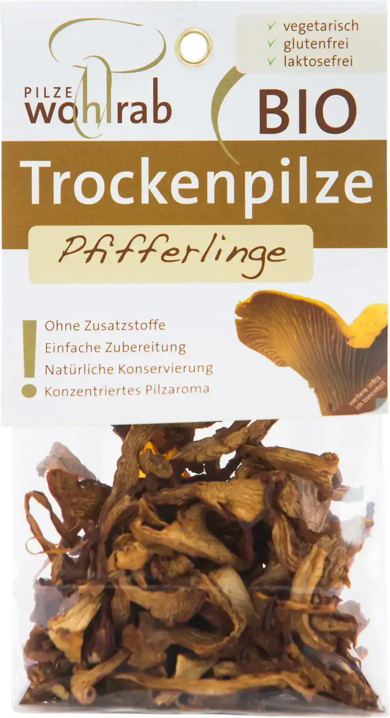 Pfifferlinge gedroogd