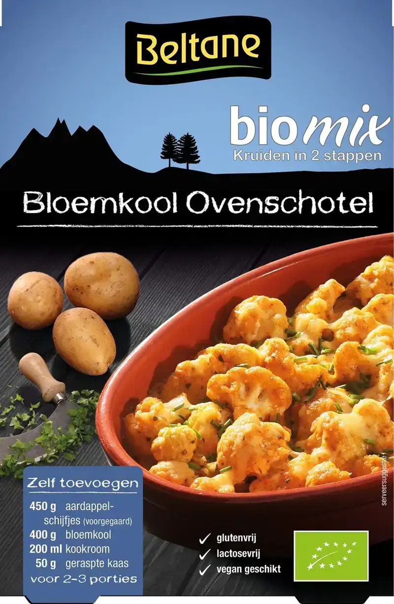 Mix voor bloemkool ovenschotel