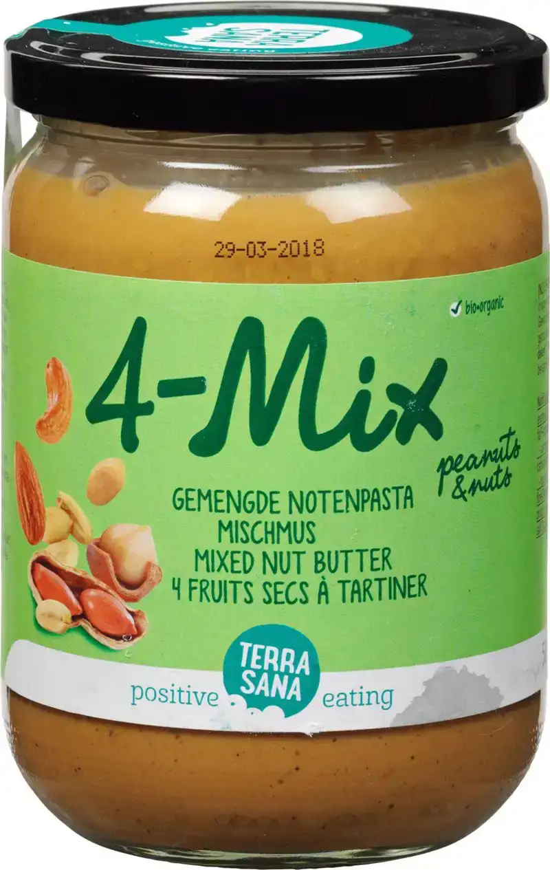 Gemengde notenpasta 4-mix