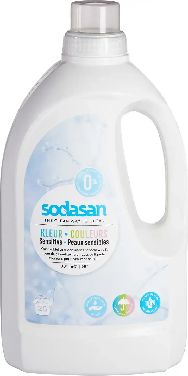 Wasmiddel kleur sensitive