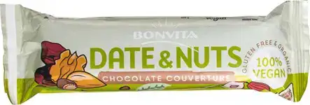 Rice chocolate date nuts bar