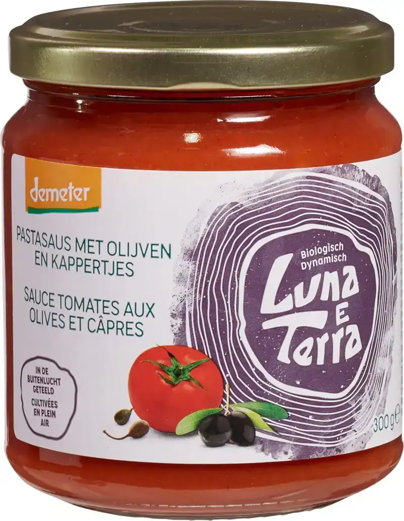 Pastasaus olijven kappertjes