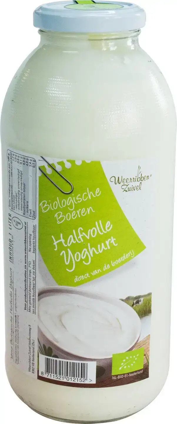 Halfvolle yoghurt